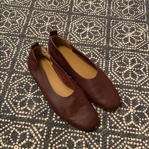 Burgundy Everlane Day Glove